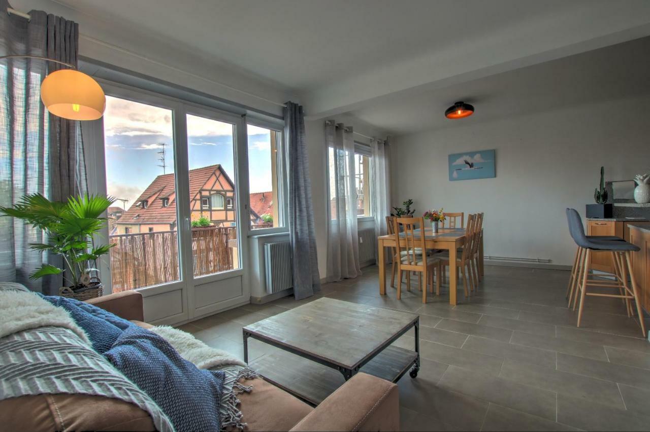 Au Berceau Des Cigognes Apartman Sélestat Kültér fotó
