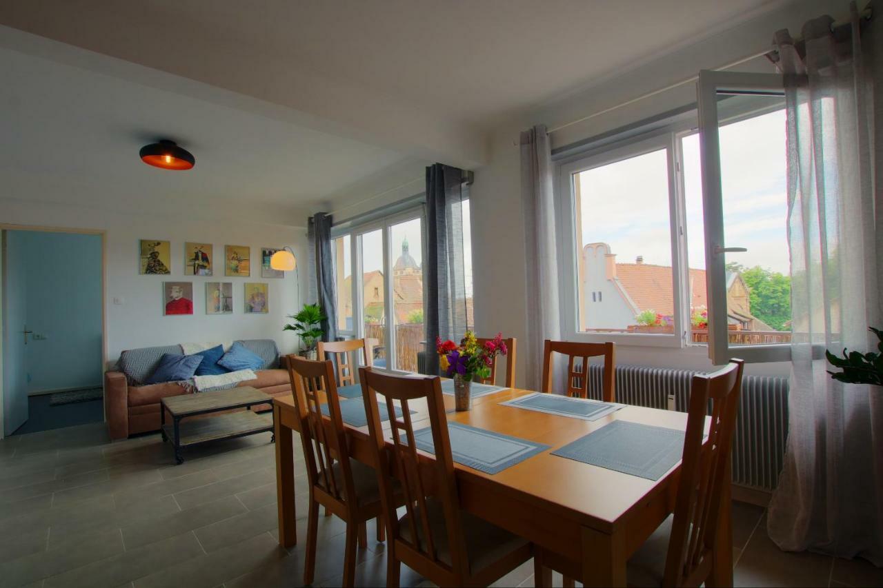 Au Berceau Des Cigognes Apartman Sélestat Kültér fotó